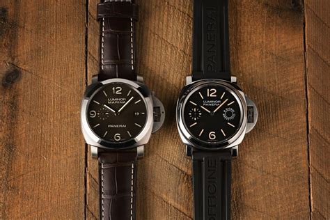 Panerai Luminor vs. Luminor 1950 Case Comparison 